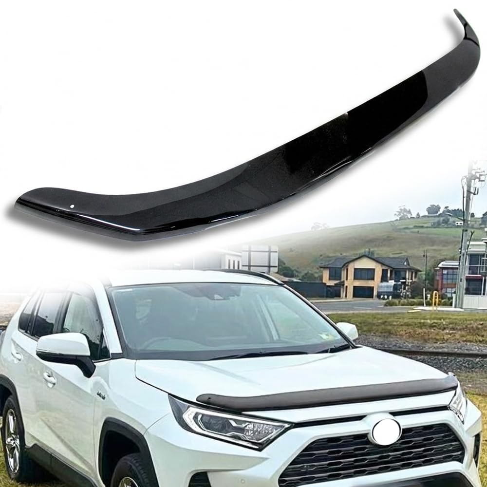 Marino Avenue Bug Guard for Toyota Rav4 1 Set Installation Instructions Included Insect Bonnet Hood Front Guard (50 Series) - Vehicle-Specific -