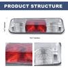 PIT66 3rd Brake Light Compatible with 2004-2008 Ford F150 High Mount Center Rear Roof Third Cargo Light Parking Light Halogen Clear/Red Lens Tercera