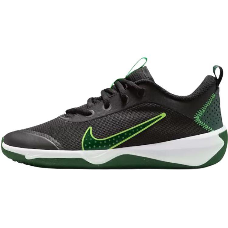 

Nike Omni Multi-Court GS Черный Зеленый Удар Детские Кроссовки Fir DM9027-012 35.5