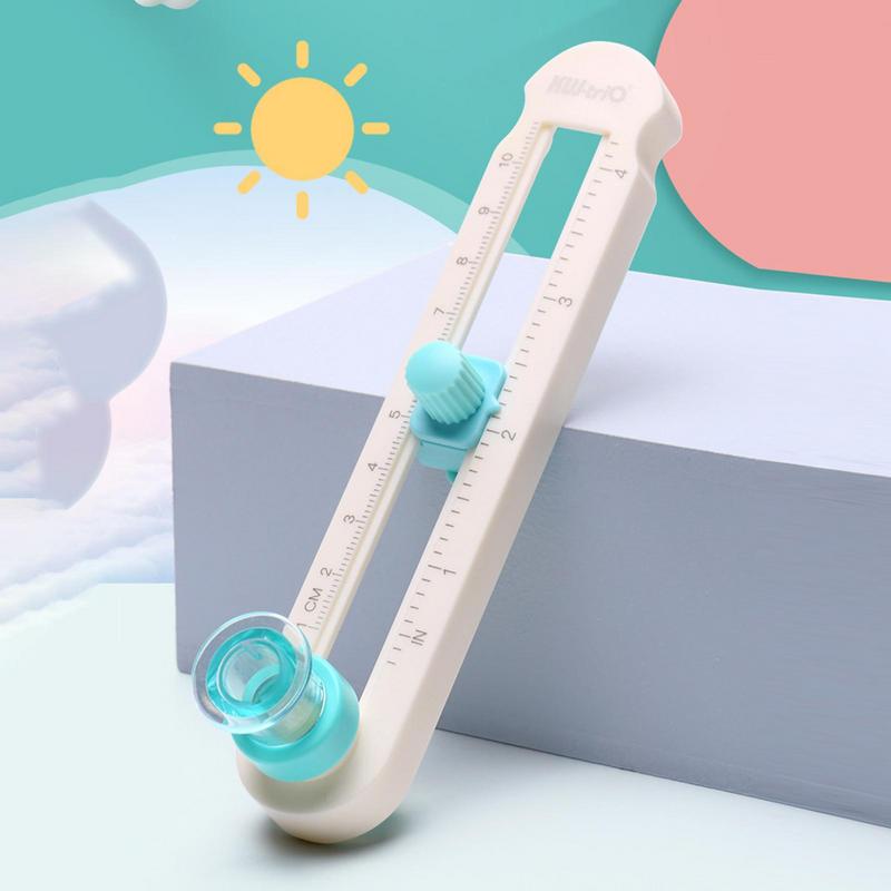 Craft Circles Cutter Paper Trimmer Tool For Round Crafts Supplies Easy To Read Clear Scale And Rotary Circles Cutter For DIY
