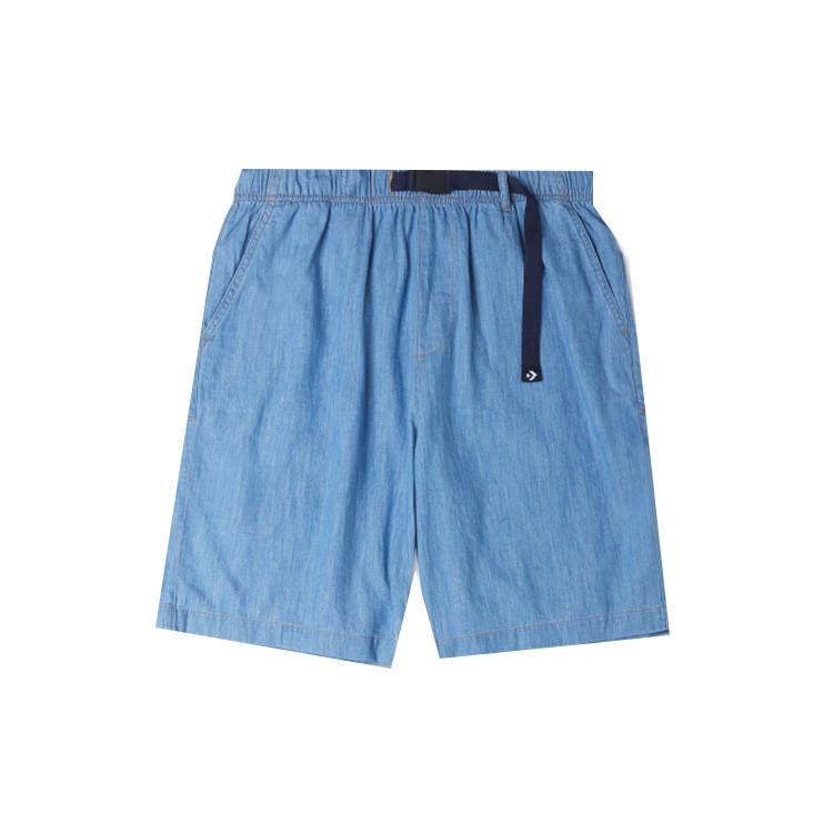 

New Converse Denim Shorts Men s Blue 10025437-A01 M