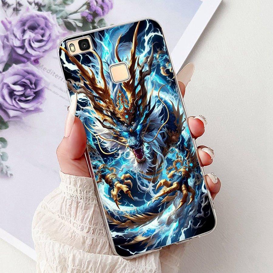 For Huawei P9 Lite Case VNS-L21 VNS-L31 Luxury flower Painted Proective Cover Soft Silicone Phone Case For HuaweiP9Lite Funda