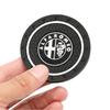 Car Sticker For Alfa Romeo 159 147 1/2pcs Car Coasters Silica Gel Water Cup Mat Valve Non-slip Pad For Alfa Romeo Giulia Stelvio cdr563