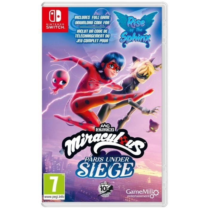 MIRACULOUS PACK (RISE OF THE SPHINX + PARIS UNDER SIEGE) SWITCH EURO NEW (GAME I - Imagen 4