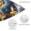 Custom Anime Beauty And The Beast Disney Nordic Throw Pillow Covers Decoration Cartoon Kawaii Romantic Fantasy Film Car Cushion