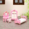 1:12 Dollhouse Miniature Simulation Wardrobe Dresser Bedroom Set Furniture Model Decor Toy Doll House Accessories