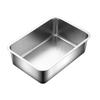 304 Stainless Steel Rectangular Kitchen Basin and Tray