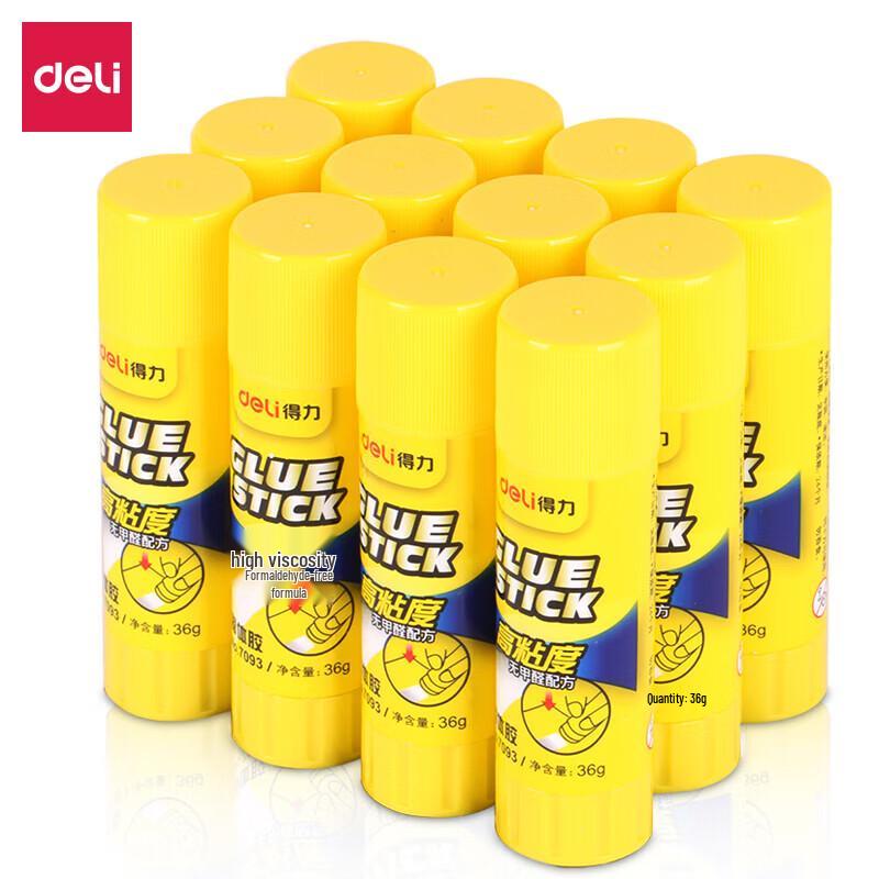 Deli 7093 36g High-Viscosity PVP Glue Sticks