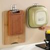 1pc Stainless Steel Washbasin Hook - No Drilling Required, Wall-mounted Bathroom Storage Rack,