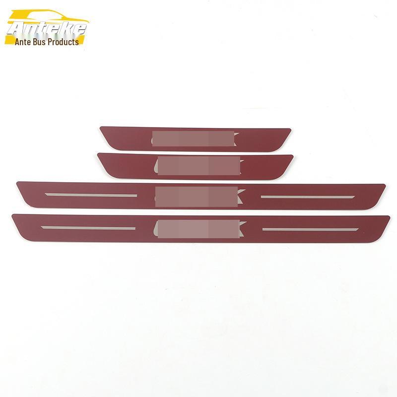 21 UNI-K Stainless Steel Sill Strips: Anti-Scratch Bumper Welcome Pedals