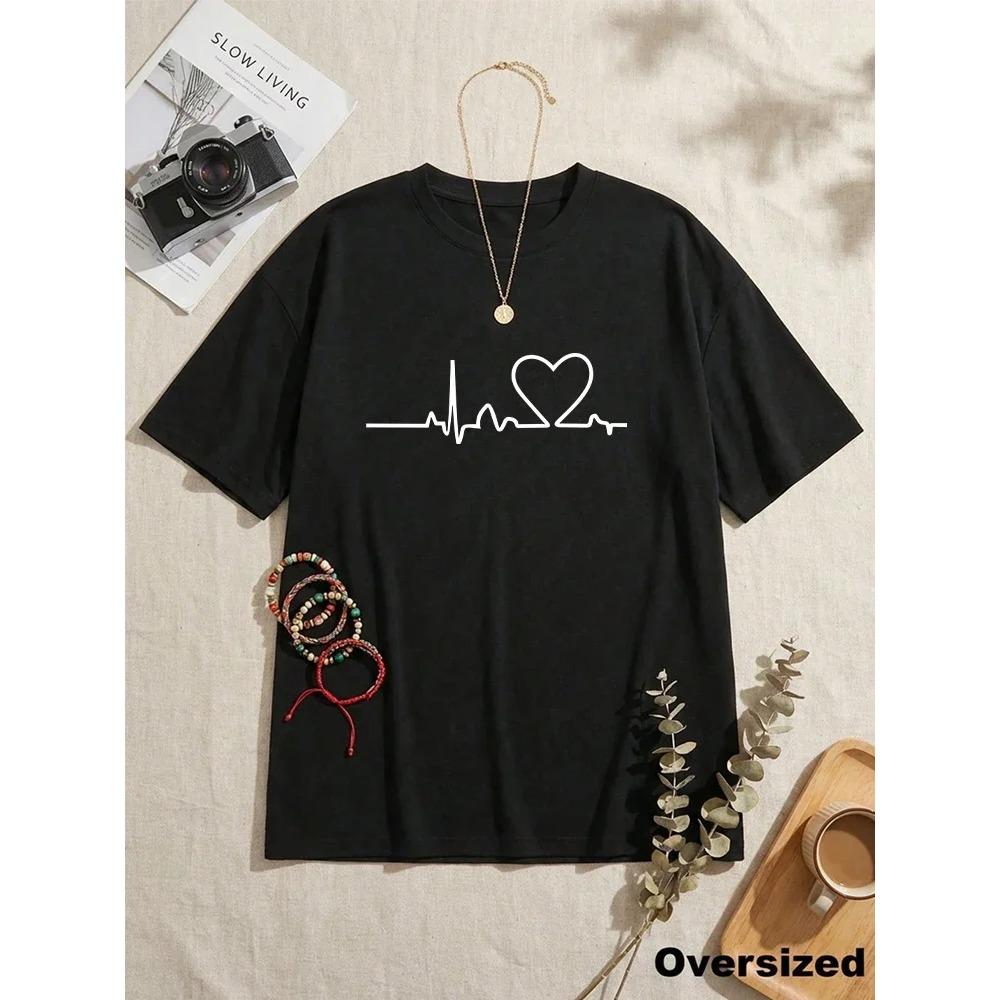 Women's Cotton Loose T-shirt Short Sleeve Fashion Casual Hot Sales Summer Comfortable Daily Outdoors Jogging Quality Simple