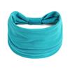 Women's Solid Color Elastic Yoga Headband - Wide, Sweat-Absorbing Sport Macaron Design