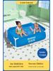 Bestway Inflatable Family Frame Pool for Children & Babies - Outdoor Folding Fish Pond