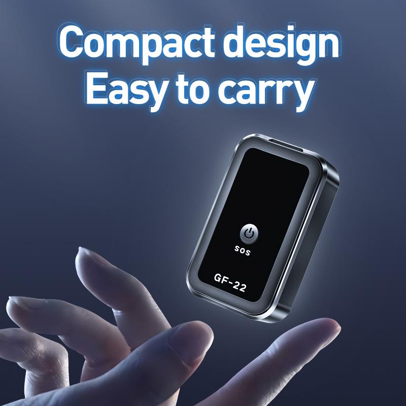 GF22 Mini Car Tracker Real Time Magnetic GPSDevice Anti-Loss Location Precise Positioner SOS Alarm Device