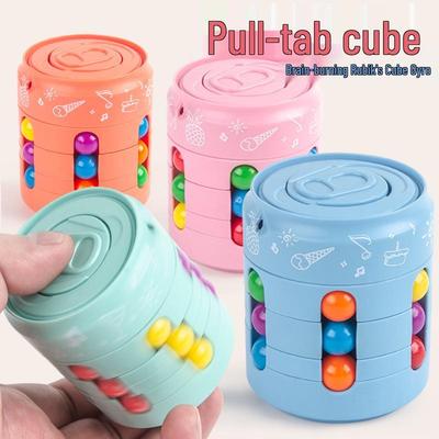 Cross-Border Magic Bean Cola Cube Fidget Spinner: Decompression Finger Toy