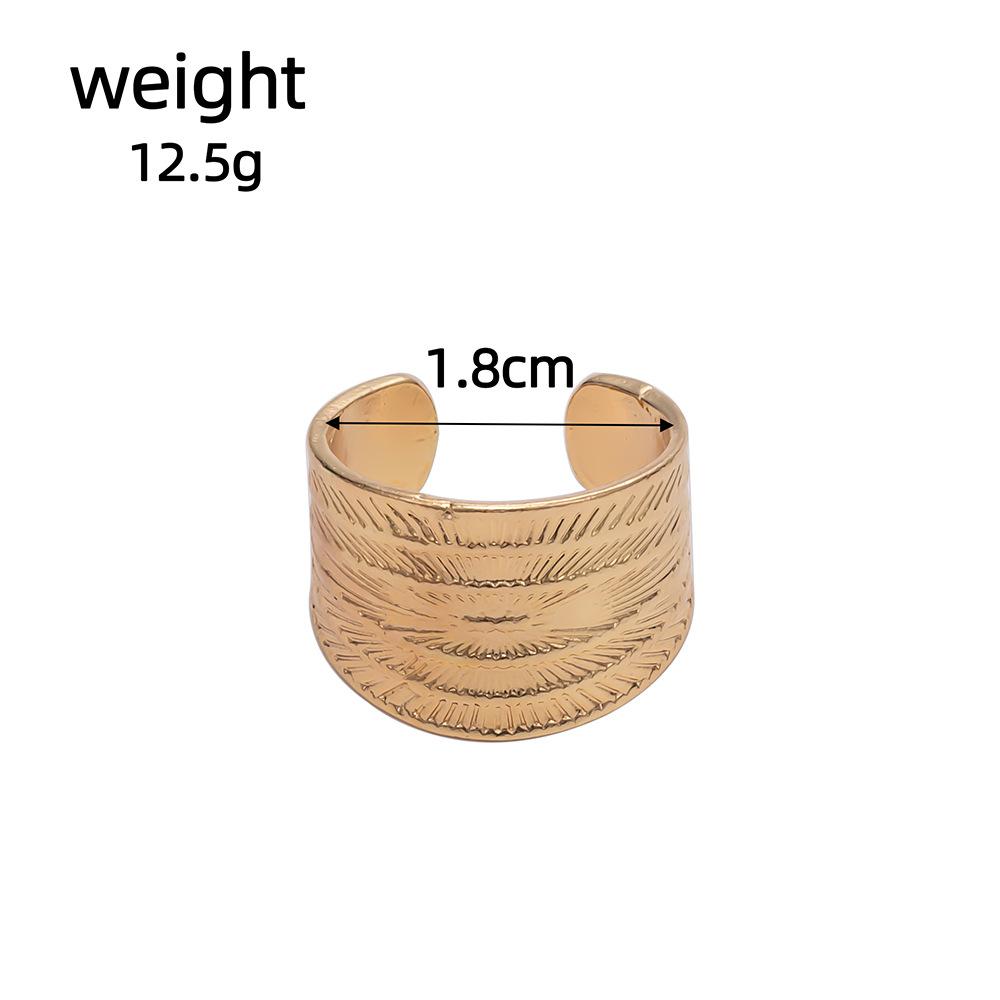 

Модное кольцо, золотое разомкнутое кольцо, браслет золотой