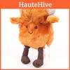 Highland Cattle Plush Toy Cartoon Stuffed Animal Doll Decorations Kids Gift