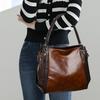 Duża torba typu tote, do noszenia w ręku, na ramię, vintage damska torba