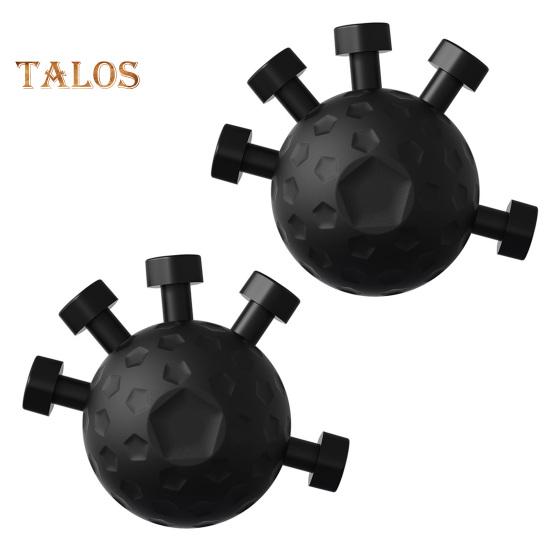 

2 шт., усилитель захвата пальцев, тренировочный мяч для захвата пяти пальцев, силовой тренажер для восстановления рук, оборудование для тренировок чёрный