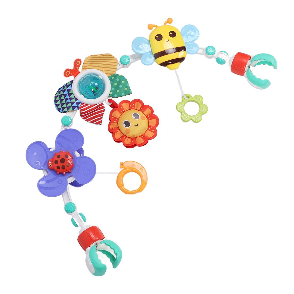 Baby Crib Activity Toy Multiple Color Mobile Arch Swinging Toy for Boys Girls Newborn Bed and