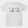Asian Size Men Print T-shirt Every Princes Dress No-Cut Heat Transfer Print Cotton Tshirt