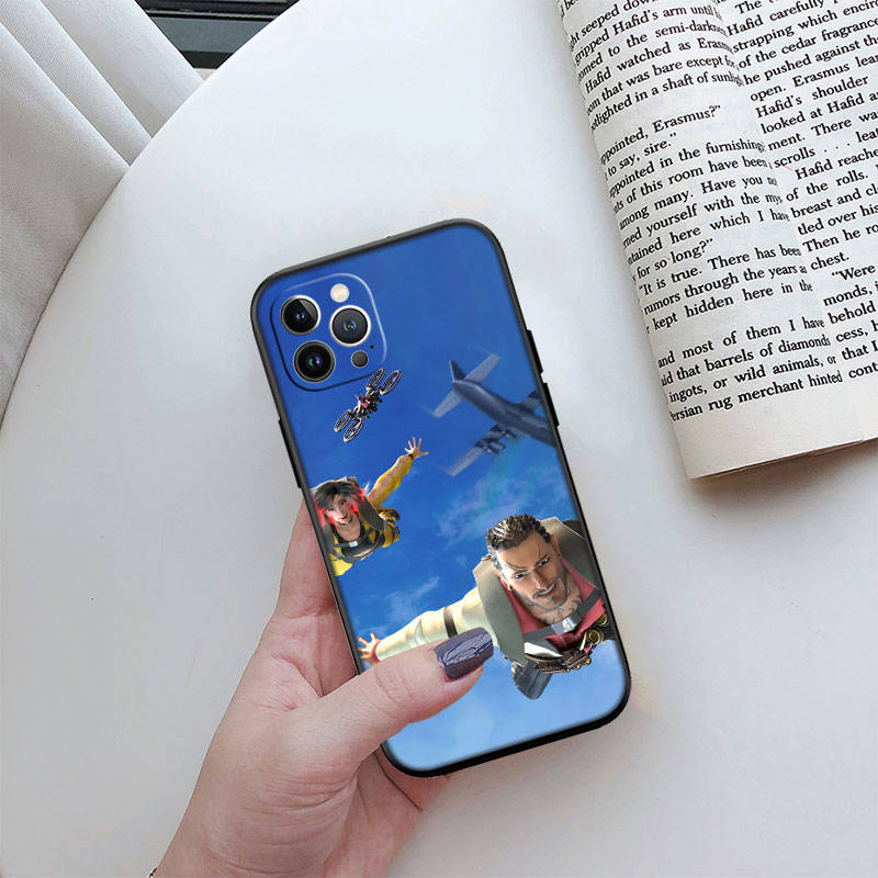 IR10 Free Fire Phone Shell Case for Redmi Note 12 12S 12C 13 13C 13R 14 14S 14R 14C Pro Max Plus A3 A3X A4 A5 11A 13X