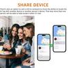 For Android Tracker Tag GPS Tracker Anti-Lost Item Locator Waterproof Wallet Tracker for Keys Wallet Luggage Pets
