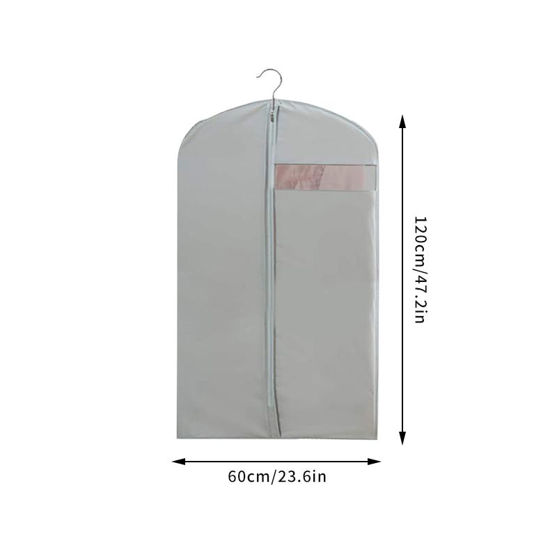 Dustproof Clothing Covers Waterproof Clothes Dust Cover Coat Suit Dress Protector Hanging Garment Bags Closet Organizer