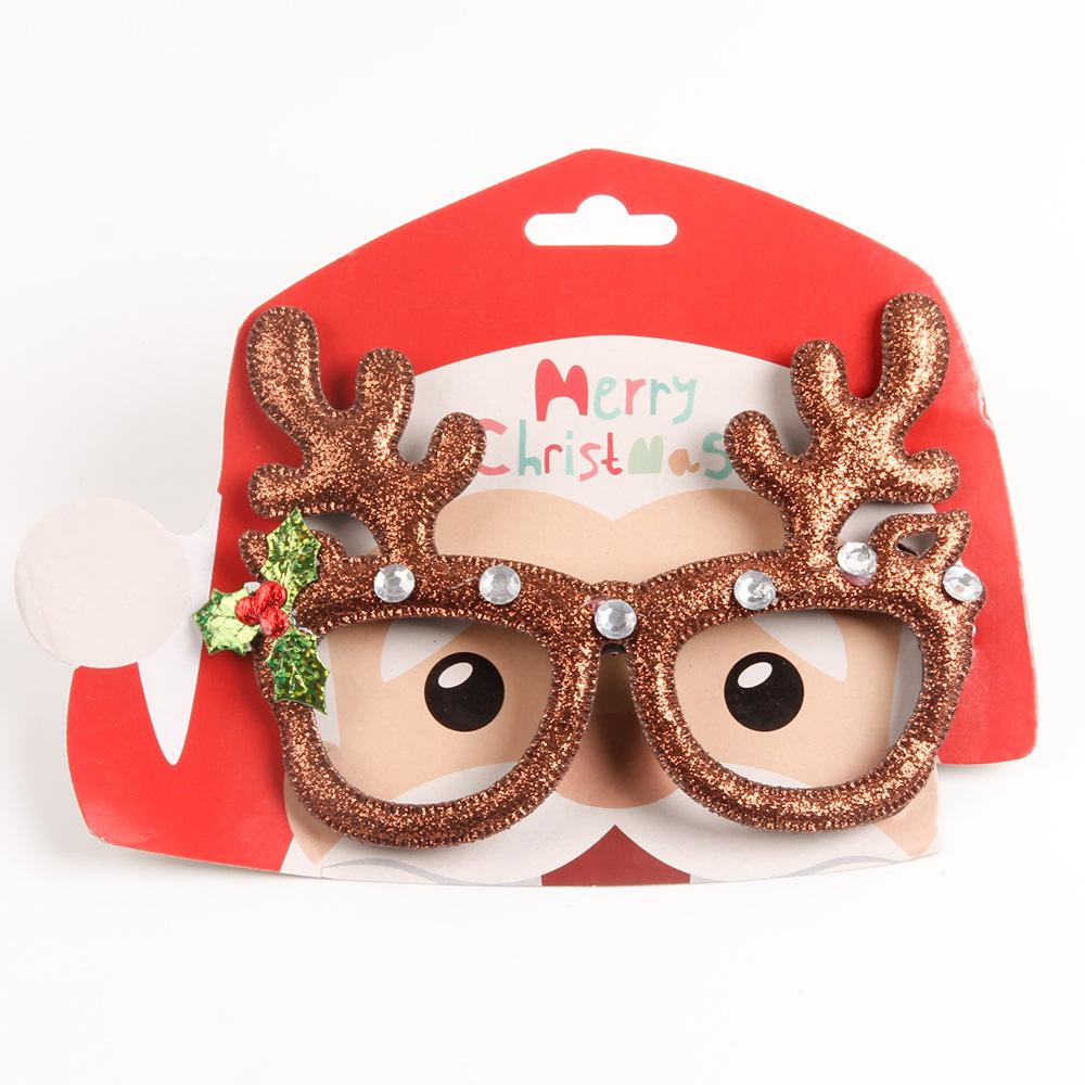 Weihnachts-Maskerade-Brillengestelle - Festliche Baum- & Geweih-Designs für Verkleidungspartys für Erwachsene & Kinder