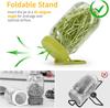 Plastic Sprouting Lid with Draining Stand Indoor Bean Sprouts Grow Sprouting Plant Propagation Seedling Tray Seeding Germinator