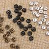 Dollhoues Miniature Clothing Sewing Craft Dolls Strap Buckles DIY Doll Clothes Mini Metal Buttons