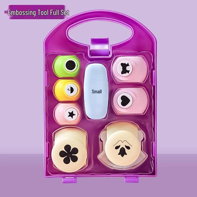 Lace Scissors & Embossing Tool Set for Kids DIY and Student Projects