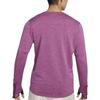 Nike Solid Color Sport Crew Neck Long Sleeve T-Shirt Men Tops Purple DD5650-653