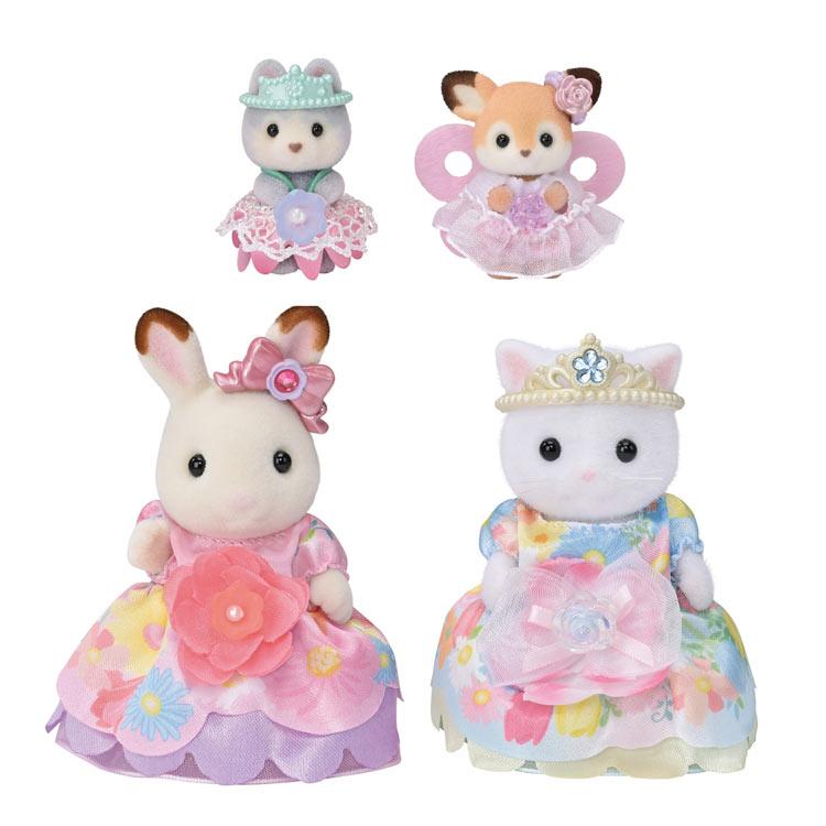 Sylvanian Families Flower Princess Set F-38 CP-SF Birthday Gift Child Girl 3 Years Old 4 5 6 Doll