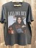 Ρετρό 90s Μπλούζα για Λάτρη της Μουσικής Lana Del Rey, Ανθρακί Unisex Μπλούζα Lana Del Rey Unisex T-Shirt