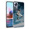 C-Conan Gray Wishbone Phone Case For Redmi Note 13 Pro Plus 14 Pro+ 12S 12 11S 11T 11E 11 10S 10 9S 9 Xiaomi Capa TPU