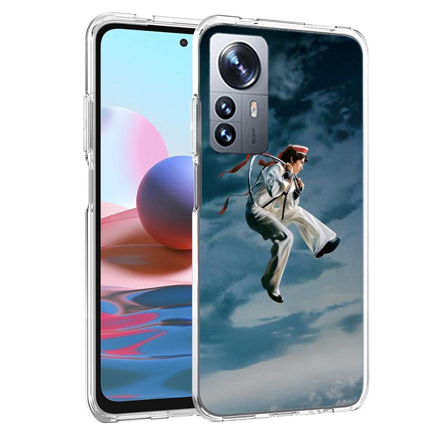 C-Conan Gray Wishbone Phone Case For Redmi Note 13 Pro Plus 14 Pro+ 12S 12 11S 11T 11E 11 10S 10 9S 9 Xiaomi Capa TPU