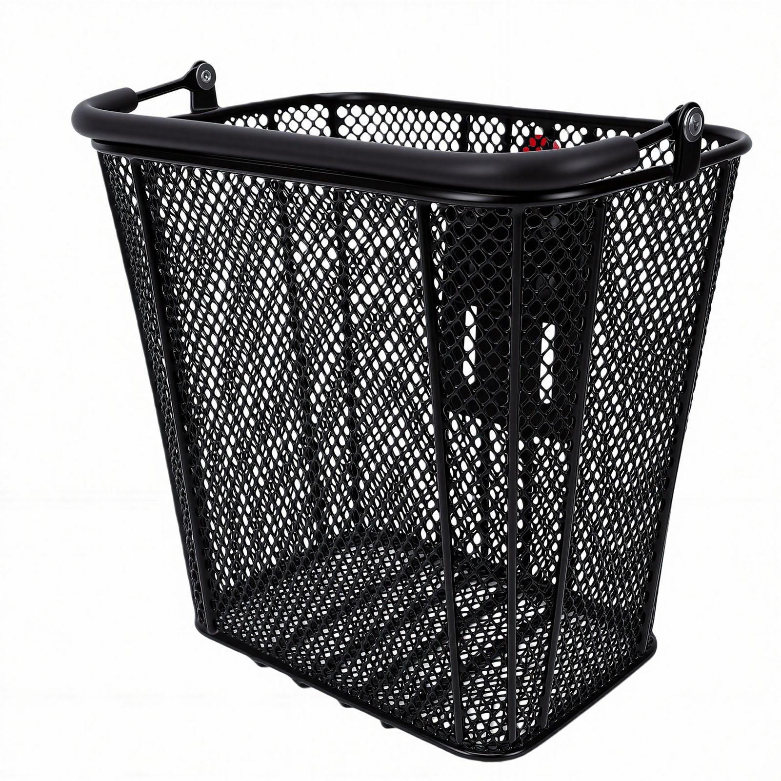 Scooter Basket with Handle Quick Release Front Bike Basket for Folding Bikes Knee Scooters