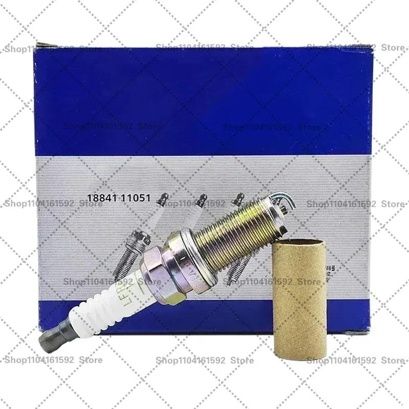 4/6PCS Spark Plug 18841-11051 LFR5A-11 for Hyundai SANTA FÉ II 2.4L G4KE Kia CADENZA SHUMA Coupe SORENTO G4JS G4KD G4KJ 2.0L
