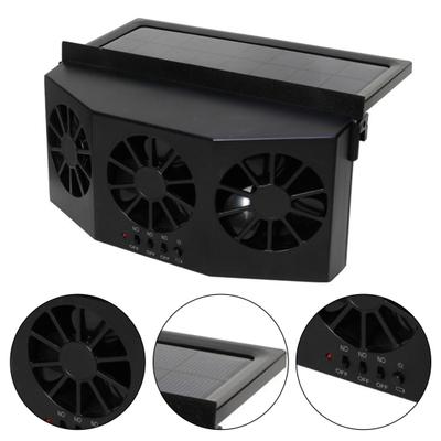 Car Solar Fan Powerful Quiet Circular Cooling Device for Cool And Comfortable Wind Car Solar Fan Inside Your Car