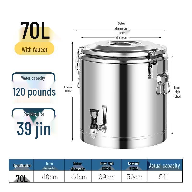 Yilimen Commercial Stainless Steel Insulated Dispenser