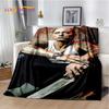 Rapper Eminem Tupac 2pac Hip-Hop Music Rap God Blanket,Soft Throw Blanket for Home Bedroom Bed Sofa Picnic Travel Cover Gift