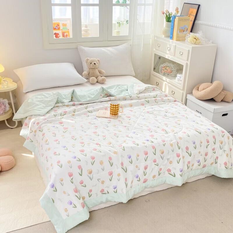 Jieliya Summer Soft Fiber Quilt