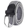 Unisex Elastic Canvas Belt with Pin Buckle - Comfortable, Stretchable, Casual Pants Accessory