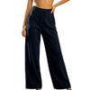 Women's High Waisted Wide Leg Pants with Pockets Casual Color Athletic Joggers