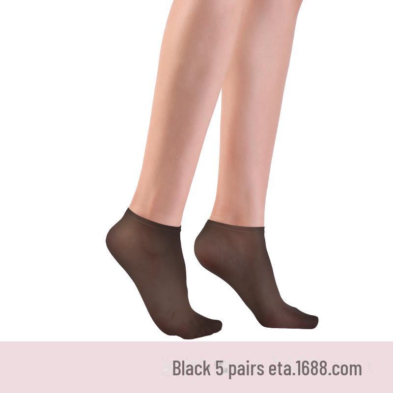 Landa Seamless Transparent Ultra-Thin Summer Women's Crystal Socks