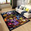 Horror Bear Night Game Carpet for Living Room Bedroom Rug Kitchen Kids Door Unslip Floor Mat Birthday gift photography props Rug