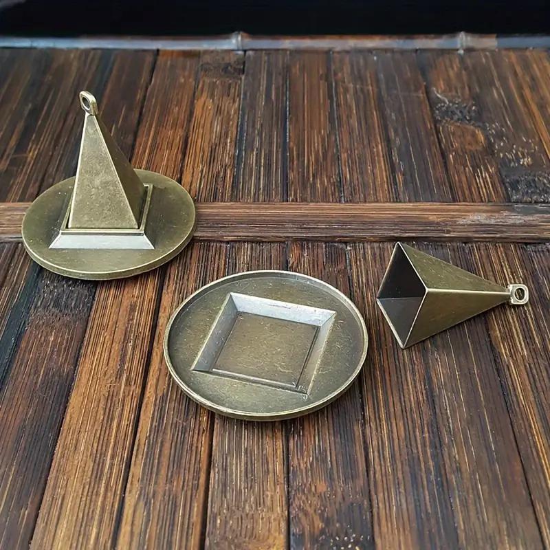 Mini Metal Incense Cone Maker Mold Tower Incense Mold DIY Incense Mold Cone Plate Shapes Incense Burner Accessory Home Decor