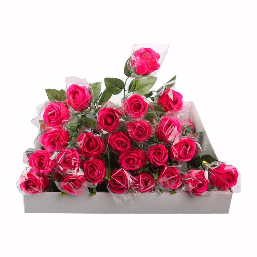 10 PCS Artificial Flowers Rose Flowers Single Artificial Flower Heads Home Decor Wedding Decoration