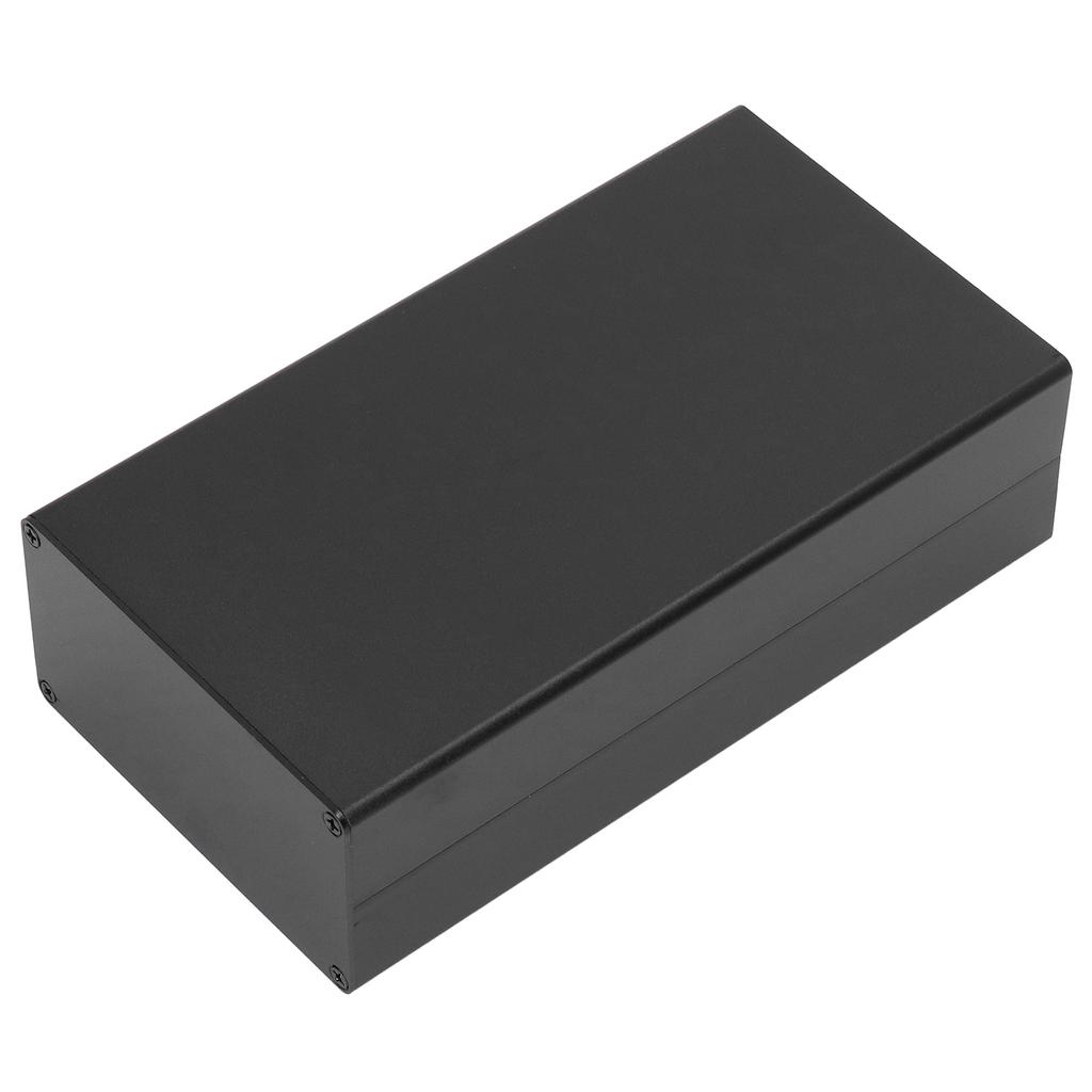 Aluminum Alloy Electric Box Power Amp Project Case Split Enclosure 58x110x200mm Matte Black